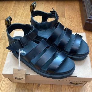 Black Dr. Martens Blaire Sandals